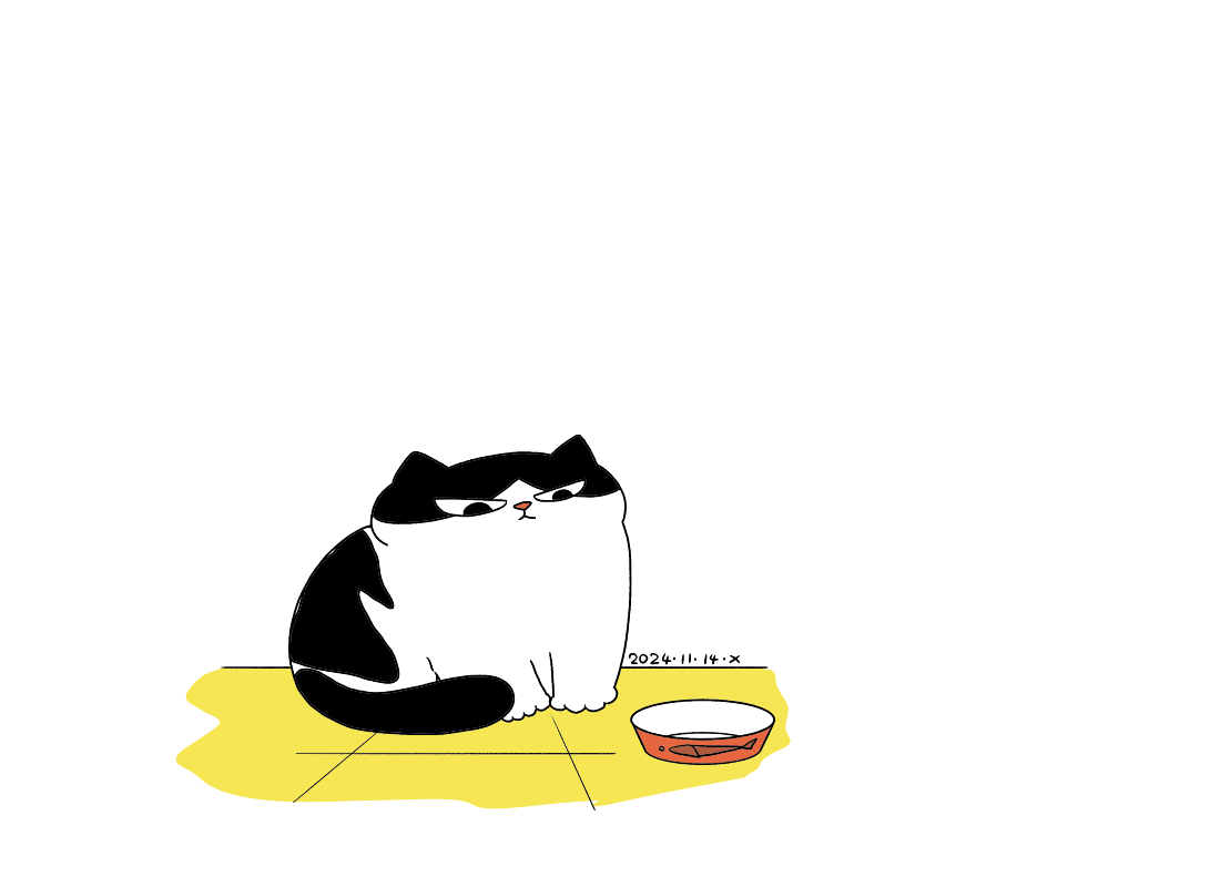 猫咪日常|每日一画第二十一弹