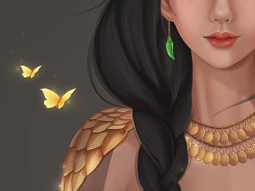 厚涂頭像練習(xí)（個(gè)人主頁-ZNDQ5MTQ2Njg=） - 創(chuàng)作習(xí)作 - 站酷設(shè)計(jì)師張小酥sue原創(chuàng)素材 - 站酷ZCOOL