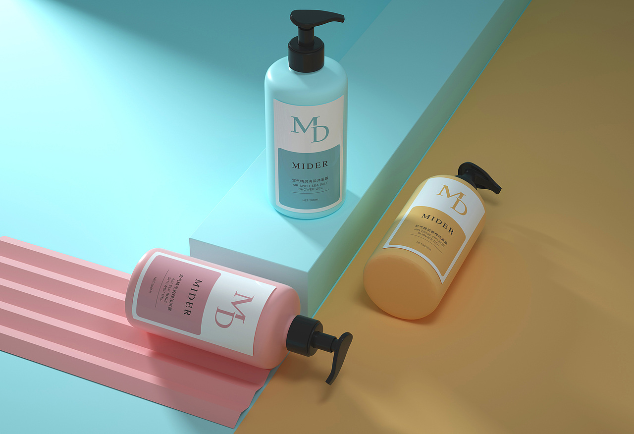 MIDER_洗护产品包装设计
