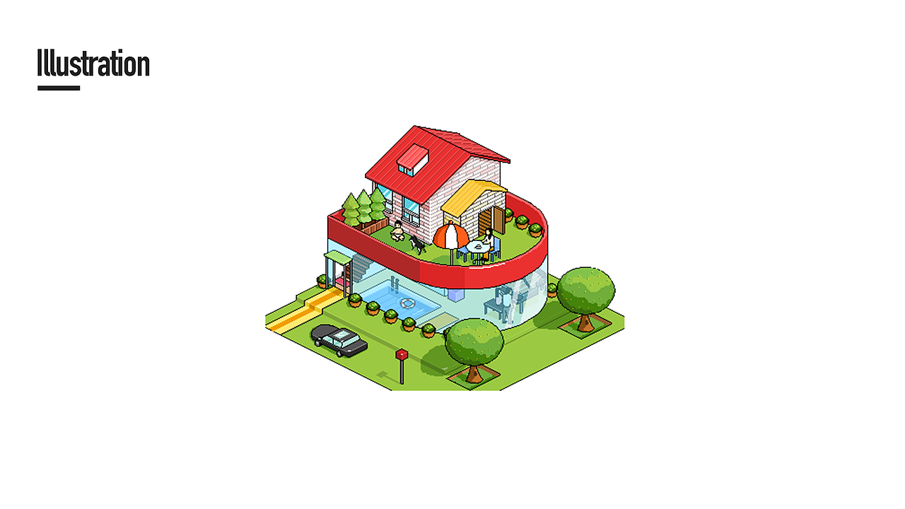 像素画-家（图ZMTA1NjEwMjYw） - 像素画 - 站酷设计师炒粉君原创素材 - 站酷ZCOOL