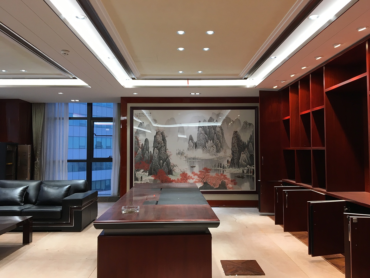 文广大厦办公室 设计方案 基本竣工状态（图ZMTE2MjIxNjU2） - 家装设计 - 站酷设计师飞行线设计阿蒙原创素材 - 站酷ZCOOL