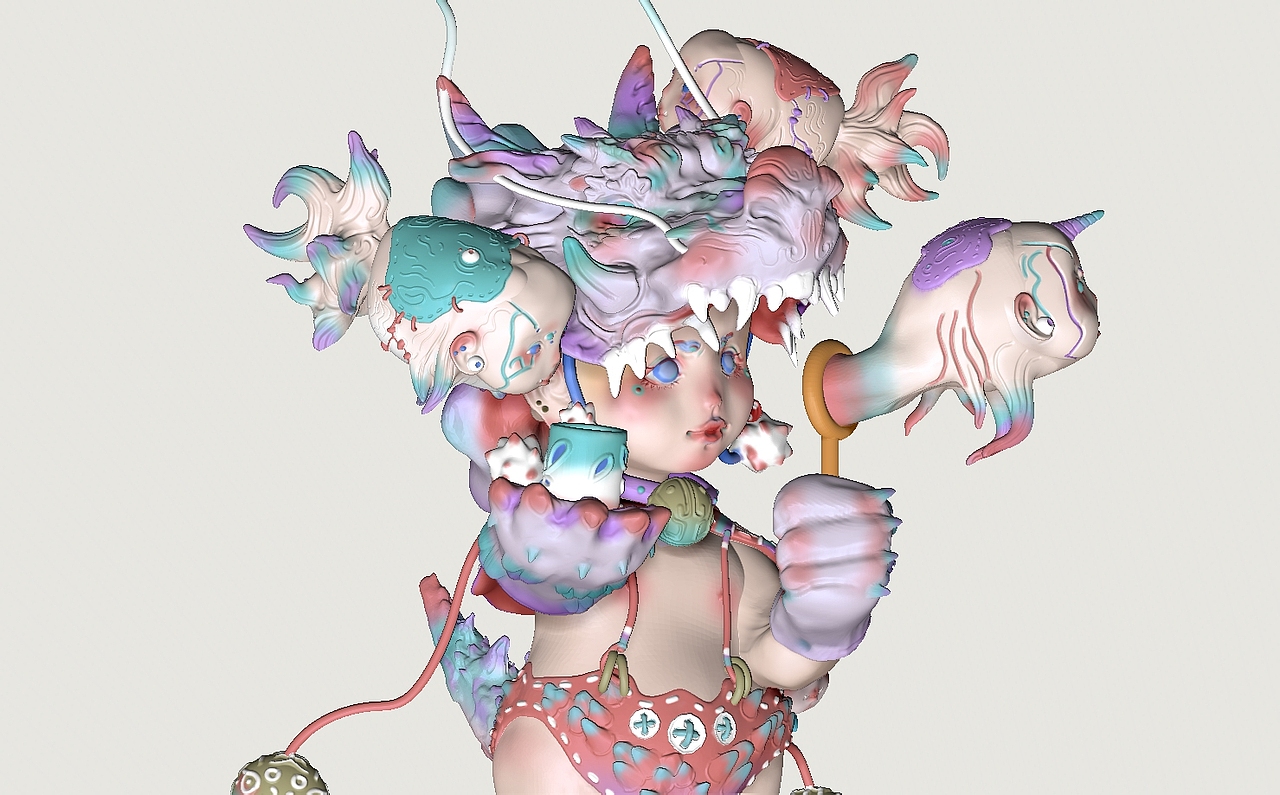《妙法自然》（图ZMjYzNzMzODky） - 人物/生物 - 站酷设计师咸鱼画饼原创素材 - 站酷ZCOOL