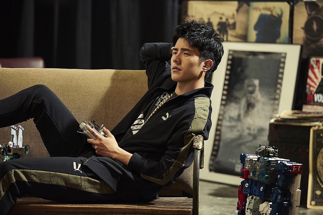 摄影作品puma彪马bts刘昊然