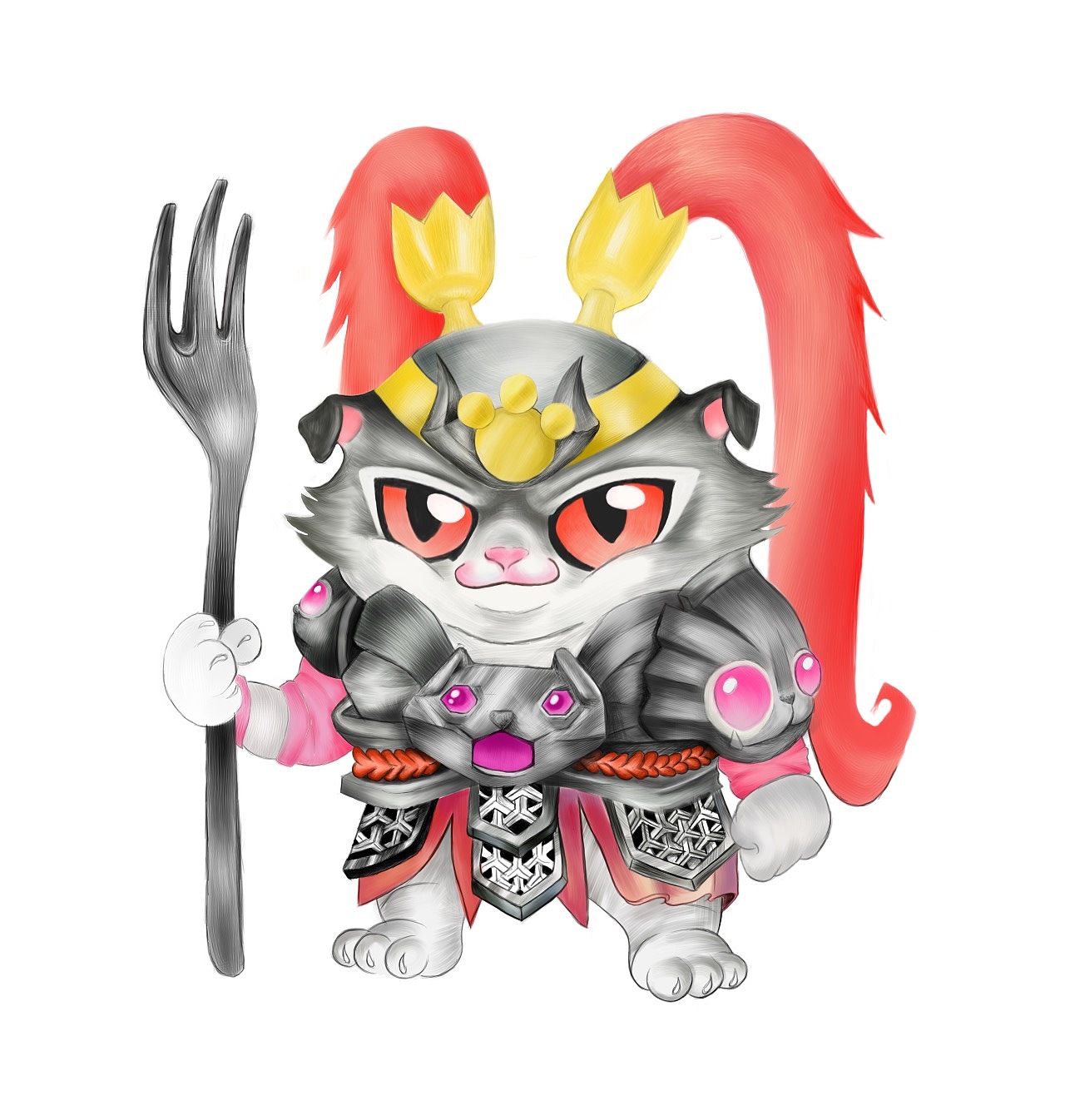 战猫手绘板绘制