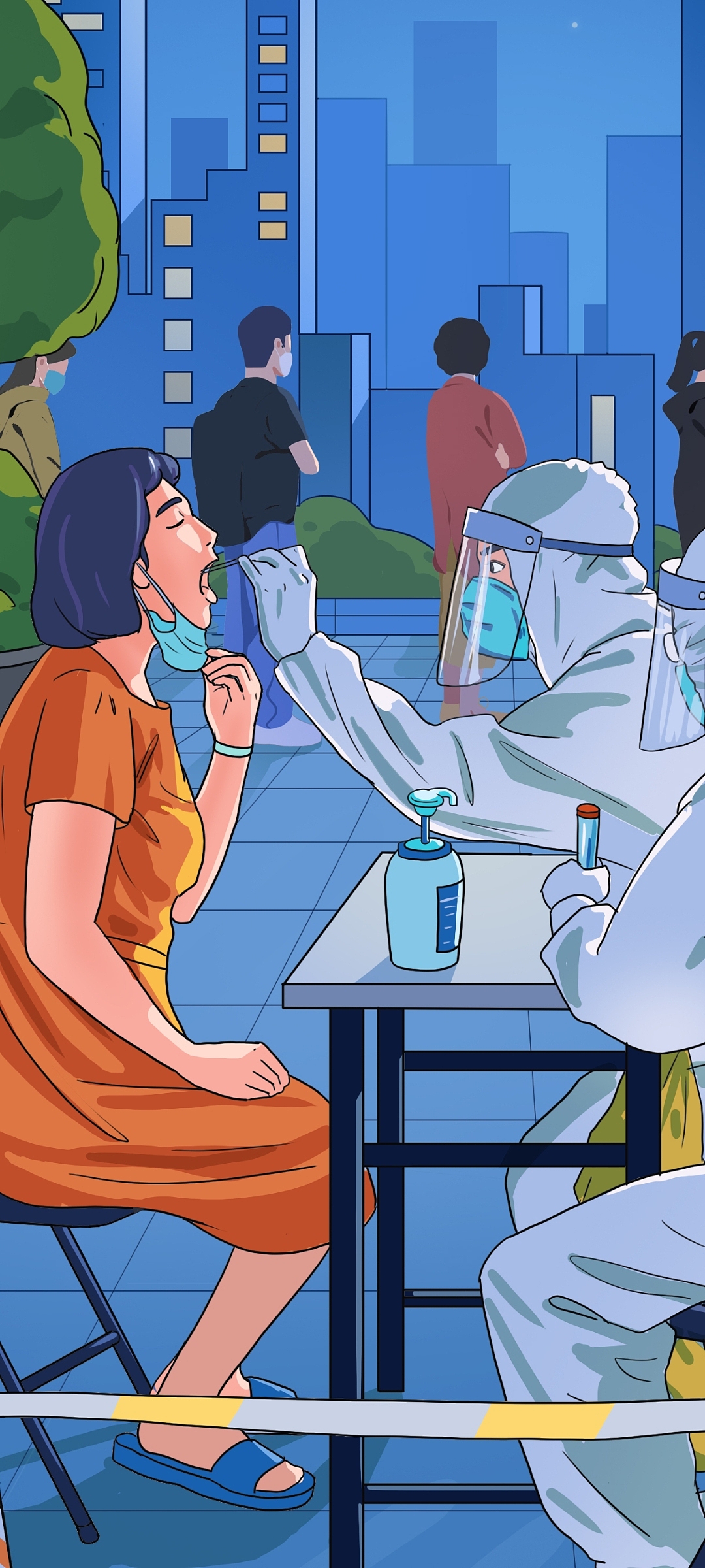 2021全运会✖️西安银行 体育精神态度系列海报（图ZMjgwODMwMTAw） - 商业插画 - 站酷设计师Asupa原创素材 - 站酷ZCOOL