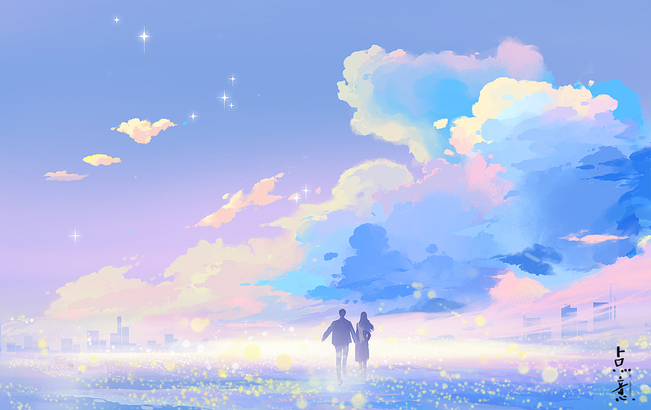 为你停留（图ZMzIyMzIxMDMy） - 商业插画 - 站酷设计师点意原创素材 - 站酷ZCOOL