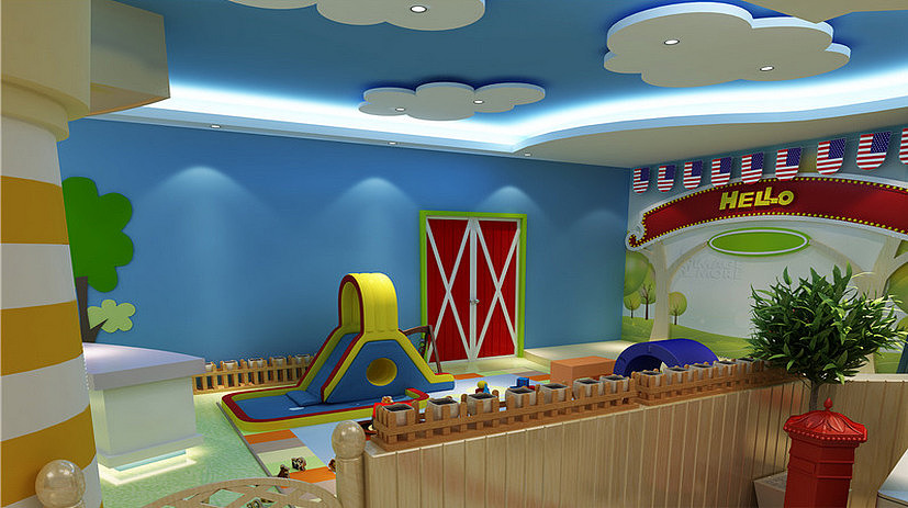Baby Power- Forever Kids儿童馆—重庆儿童馆装修设计（图ZOTkyMDQ1MzI=） - 家装设计 - 站酷设计师重庆儿童馆设计1原创素材 - 站酷ZCOOL