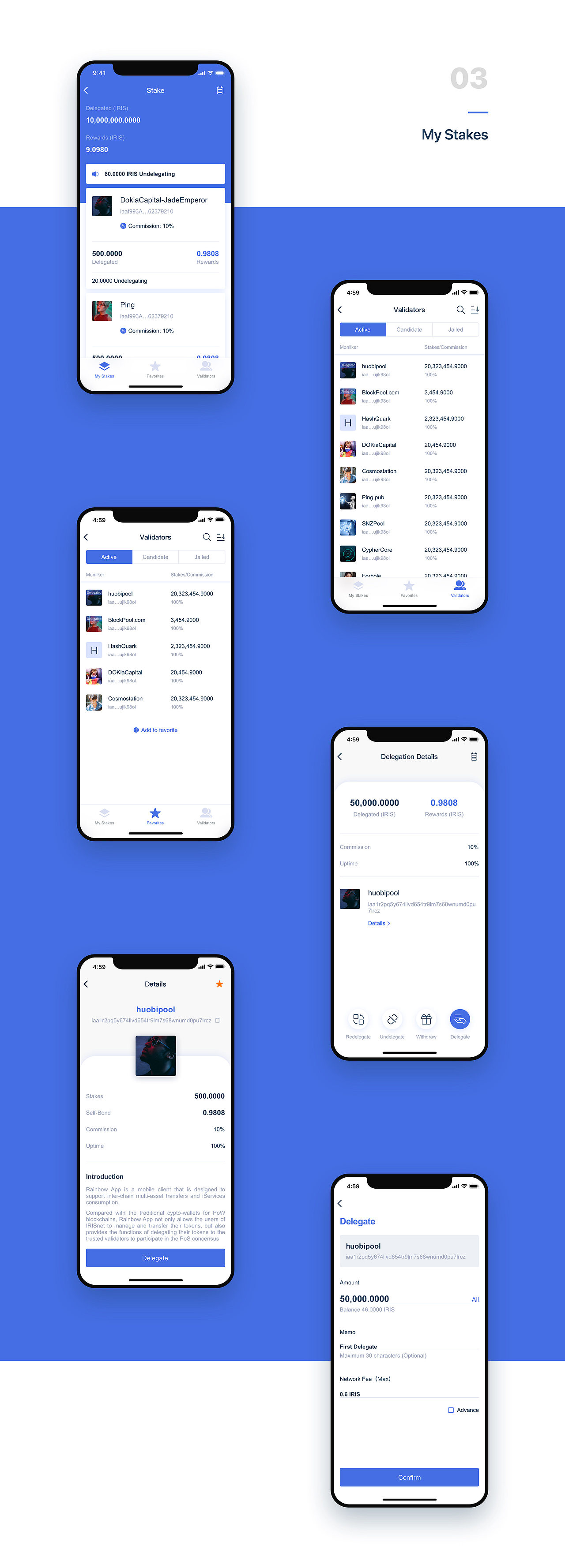 Blockchain Wallet - Rainbow（图ZMjA5Mjc0MzQ0） - APP界面 - 站酷设计师acarry原创素材 - 站酷ZCOOL