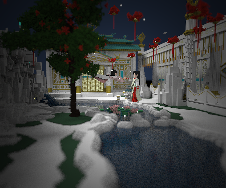 Magicavoxel-仙剑客栈-香蜜沉沉烬如霜-妖猫传（图ZMTMwNjQ1MDEy） - 其他三维 - 站酷设计师大明十四弟原创素材 - 站酷ZCOOL
