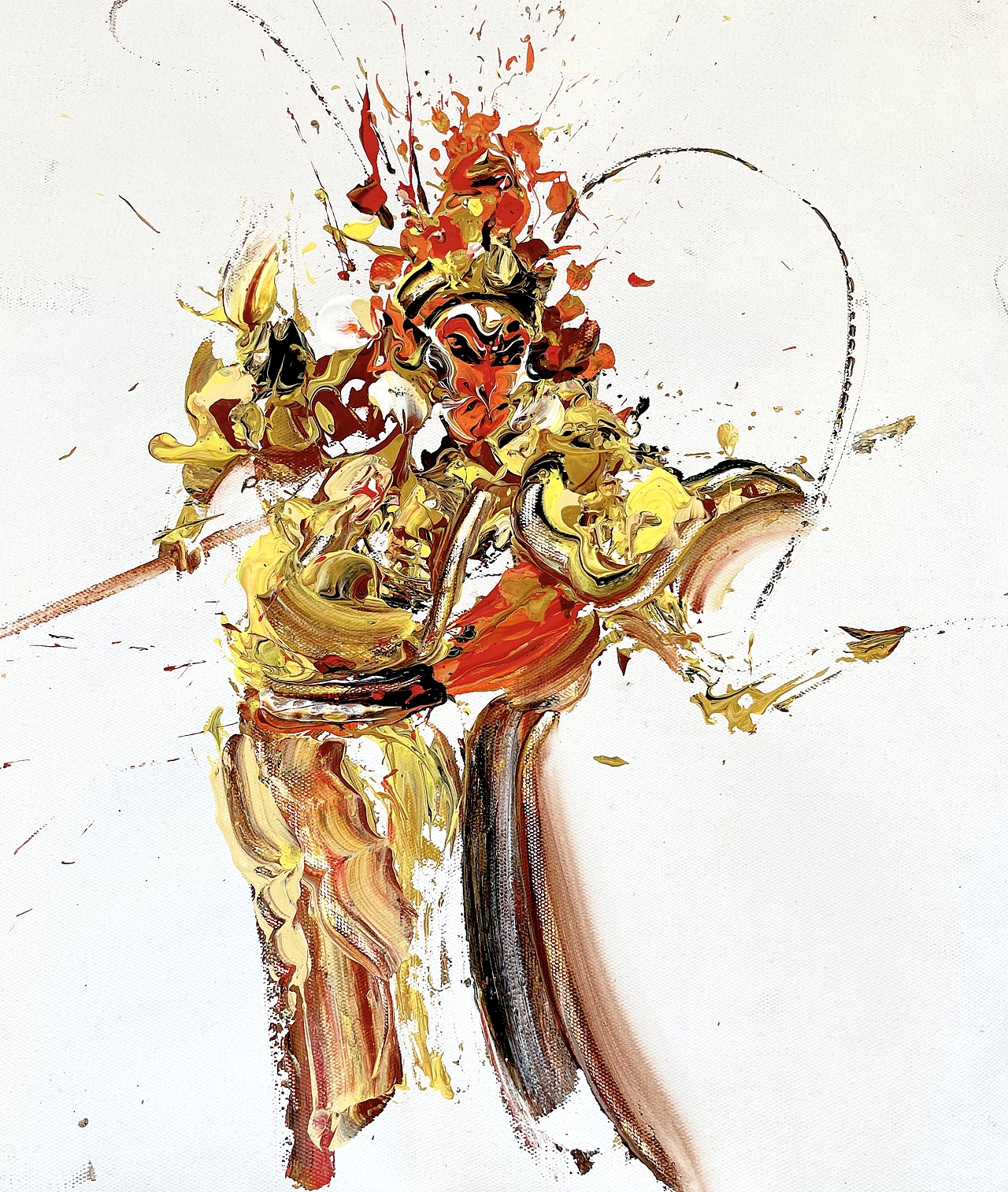 画语者邓宇.大圣来也（图ZMjU5MjU5NzAw） - 绘画 - 站酷设计师画语者邓宇原创素材 - 站酷ZCOOL