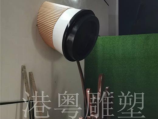 新款网红墙悬挂咖啡杯奶茶杯子店铺招牌玻璃钢雕塑摆件