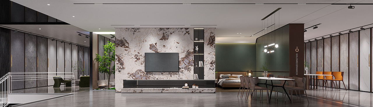瓷砖岩板店效果图（图ZMjc3MjE1Nzg4） - 商业空间设计 - 站酷设计师joshua生原创素材 - 站酷ZCOOL