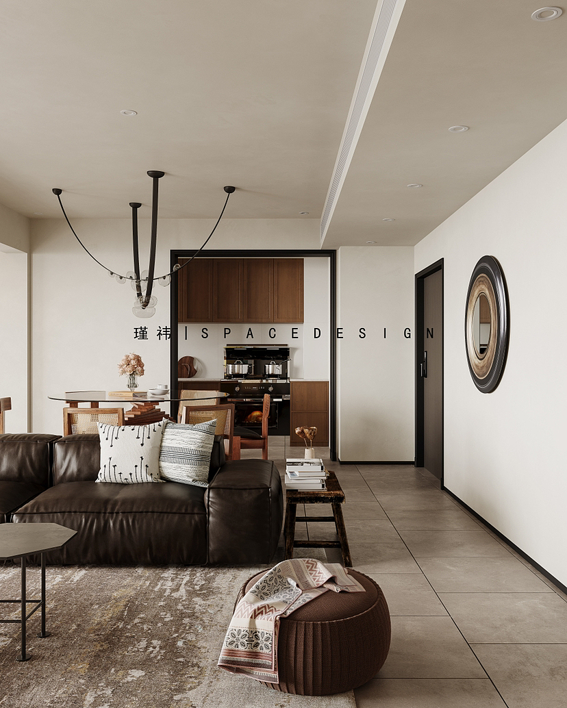 原创设计案例｜中古侘寂（图ZMzMzODA0MzQw） - 家装设计 - 站酷设计师瑾祎设计原创素材 - 站酷ZCOOL