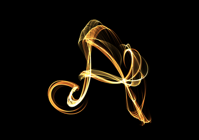 35天计划#光线科幻字体设计——The Miracle Of Light(图ZNDk4NjI5MjQ=) - 字体/字形 - 站酷设计师6Gring关关原创素材 - 站酷ZCOOL