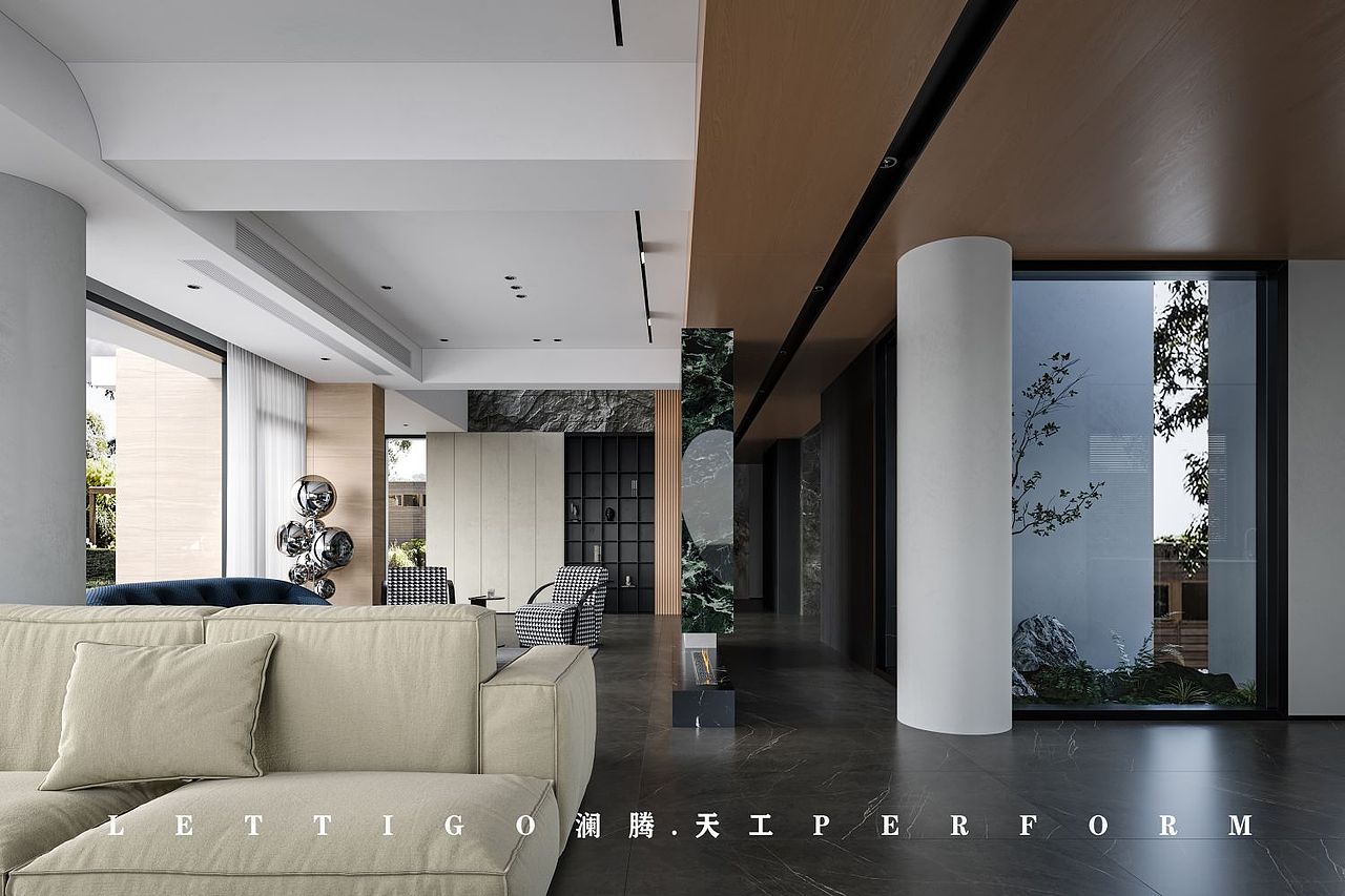 现代别墅，超有格调的高级感（图ZMzY3MzM2NjI0） - 家装设计 - 站酷设计师DesignerZtt186原创素材 - 站酷ZCOOL