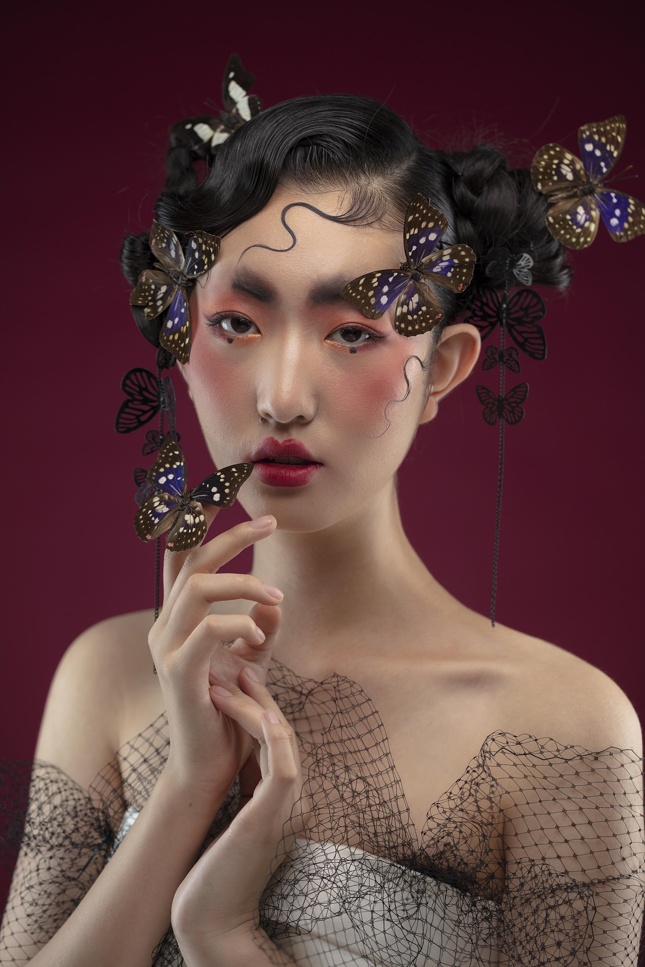 妝面創(chuàng)作（圖ZMTIwMjkwNTUy） - 人像攝影 - 站酷設(shè)計師李屹倬原創(chuàng)素材 - 站酷ZCOOL