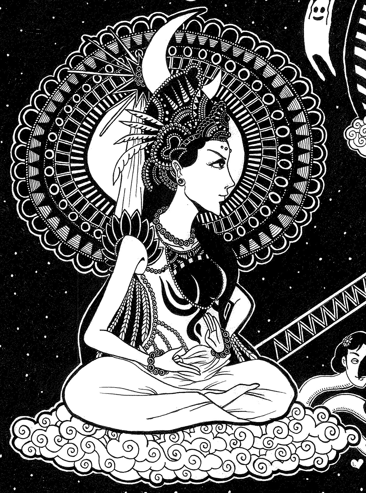 2开大画《善恶美丑》（图ZMTk3MzIyMDQ=） - 新锐潮流插画 - 站酷设计师墩小贤原创素材 - 站酷ZCOOL