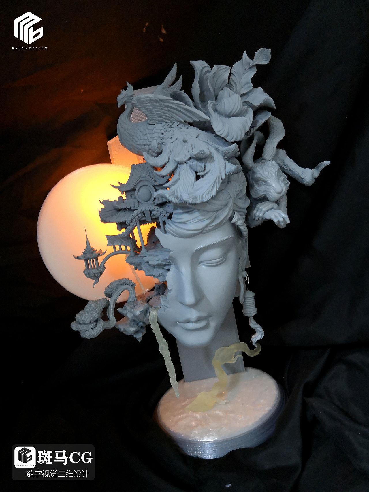 广寒宫手办模型作品信息创作时间2019/07/02收录收藏夹查看更多3d渲染