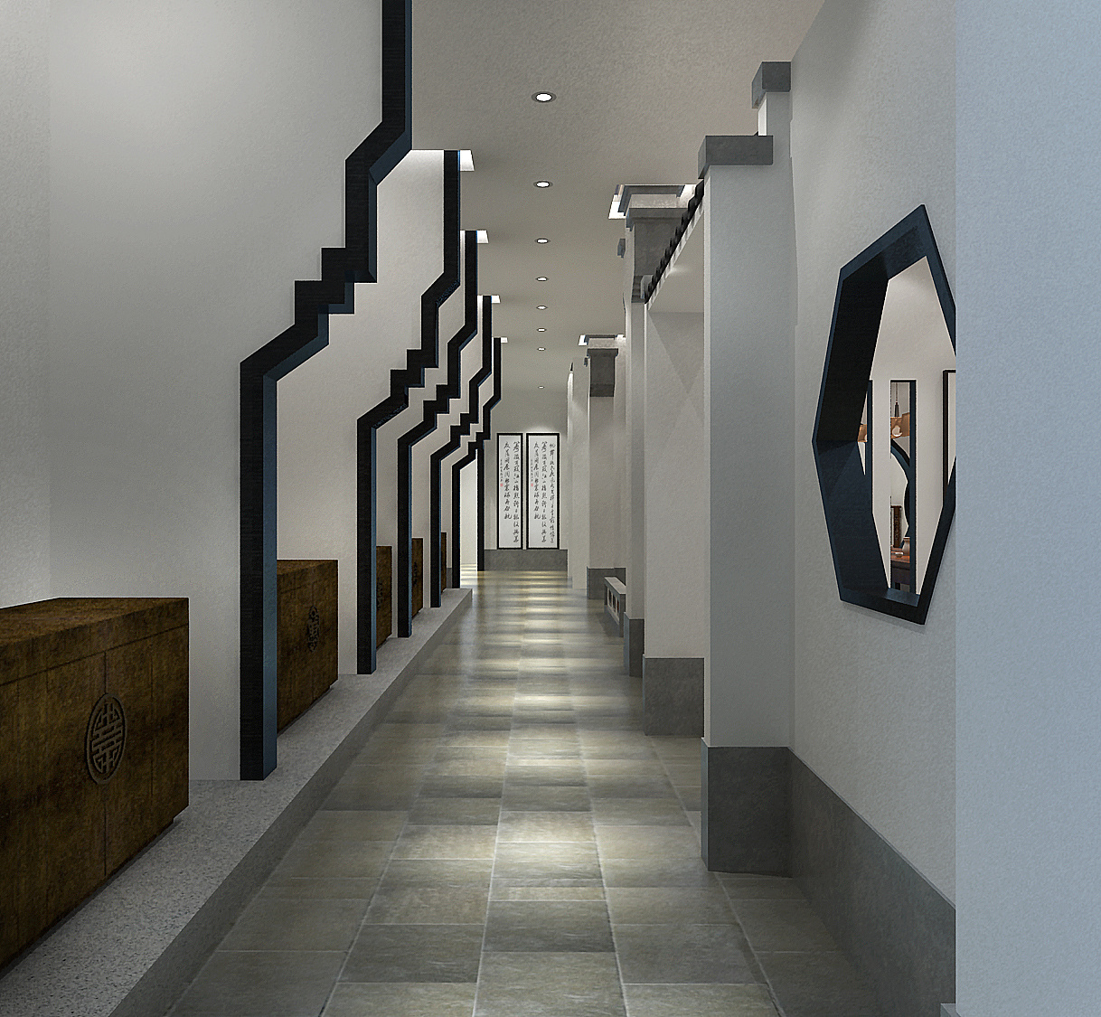 "半亩方塘"——茶文化|空间|家装设计|暮光奈 - 原创作品 - 站酷