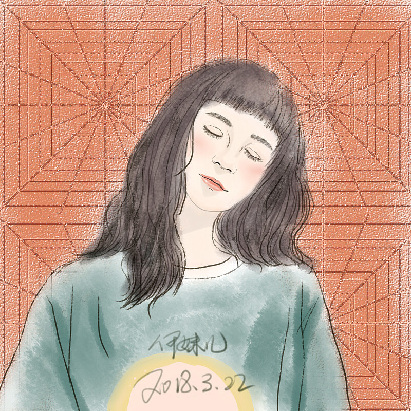 头像练习（图ZMTE4NDcwNjg4） - 艺术插画 - 站酷设计师a伊米原创素材 - 站酷ZCOOL