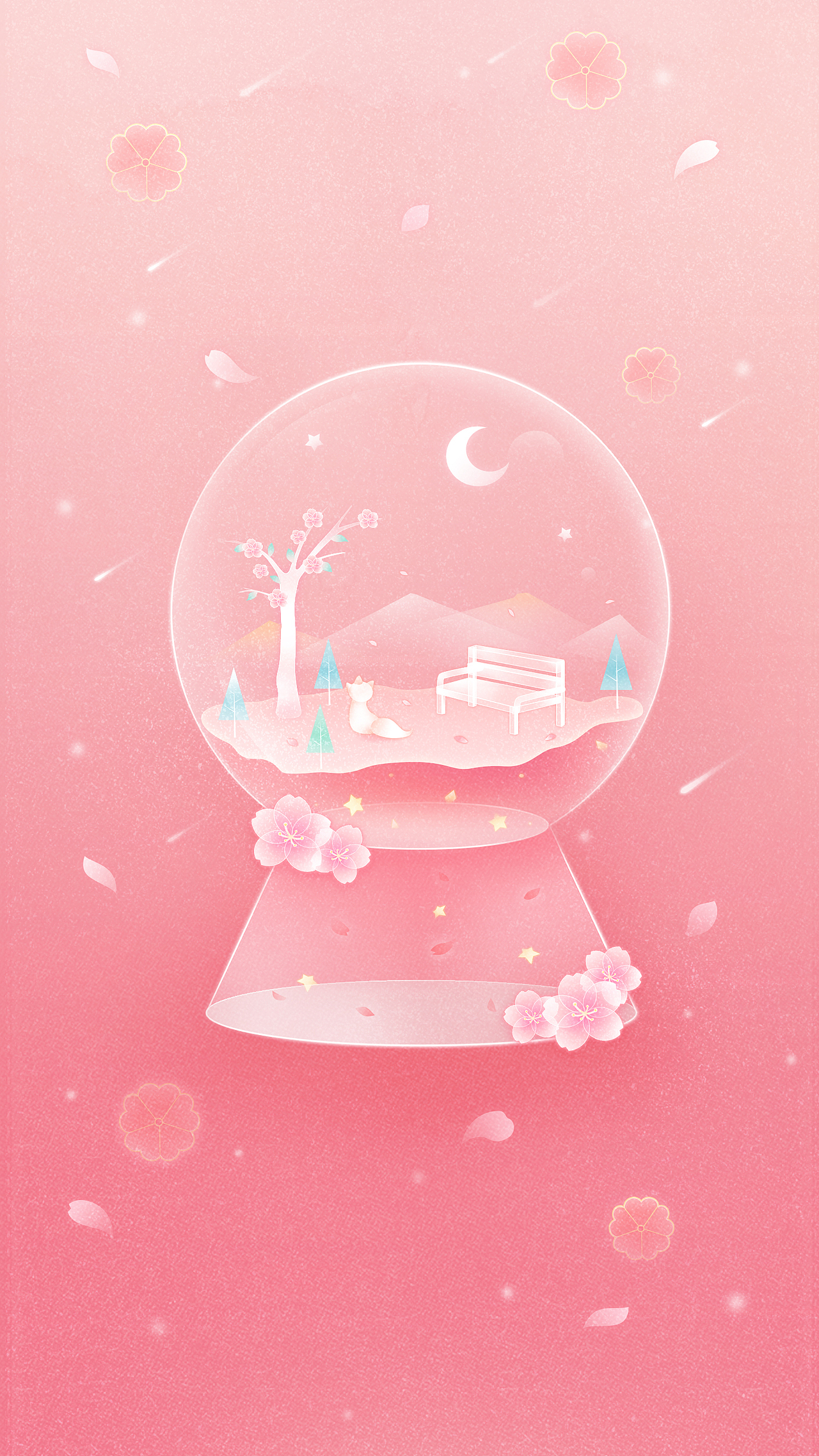 QQ聊天背景插图（图ZMjcxODEwODQw） - 商业插画 - 站酷设计师榴莲白菜花原创素材 - 站酷ZCOOL