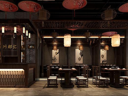 中式四川火锅店