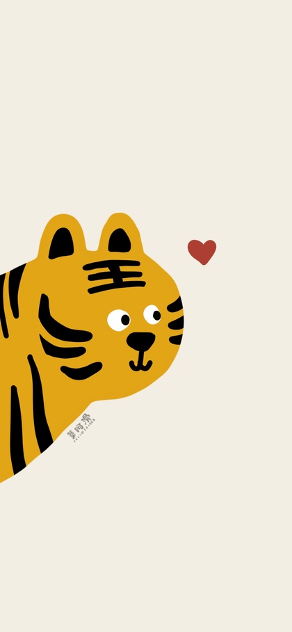 谁会不喜欢可爱的手绘风格手机壁纸