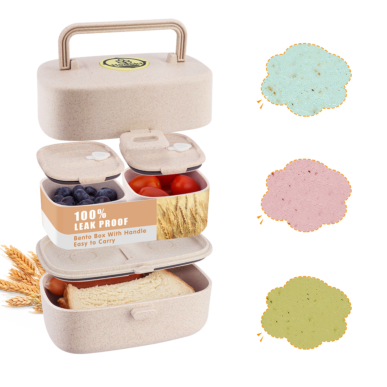 亚马逊欧洲站儿童买盒饭盒（图ZMjYzMzkwODgw） - 电商 - 站酷设计师王燕华原创素材 - 站酷ZCOOL