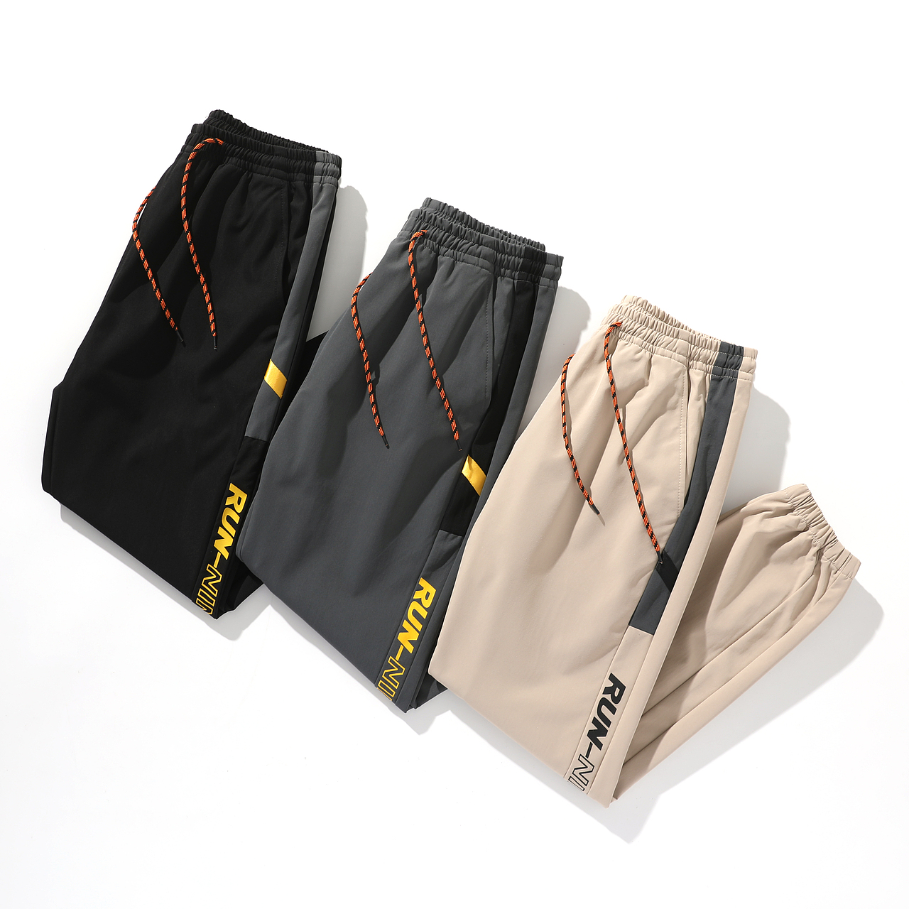 杭州专业服装摄影男装裤子平铺摆拍淘宝白底主图拍摄