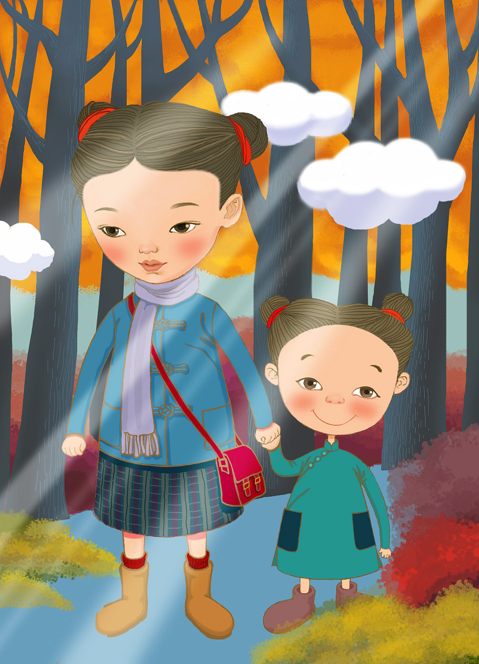 《与自己长大》（图ZMzExMTY5NDMy） - 创作习作 - 站酷设计师良辰Grace原创素材 - 站酷ZCOOL