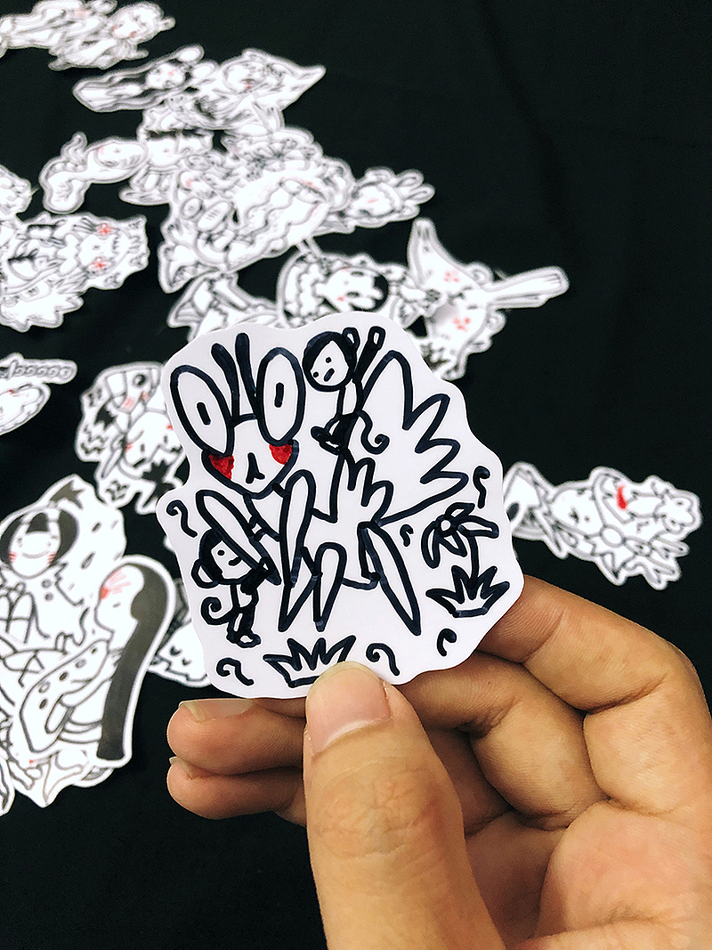 ☾ 落 英 ☽ / 贰（图ZMjMwNjc2MTY0） - 艺术插画 - 站酷设计师RebrainLab原创素材 - 站酷ZCOOL