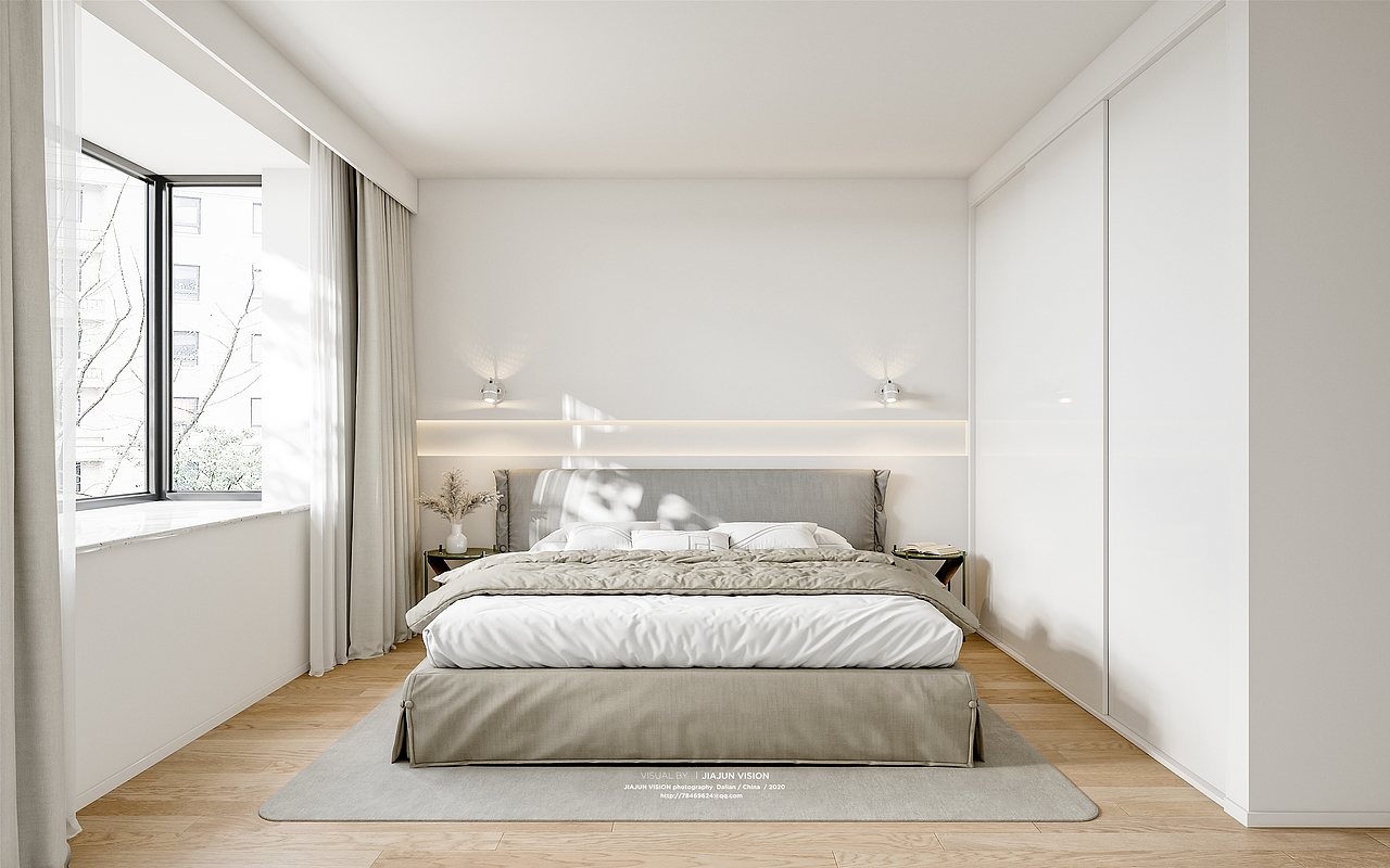 两套现代北欧风格效果图表现（图ZMjQwOTI4ODA0） - 家装设计 - 站酷设计师蟹老板丶原创素材 - 站酷ZCOOL