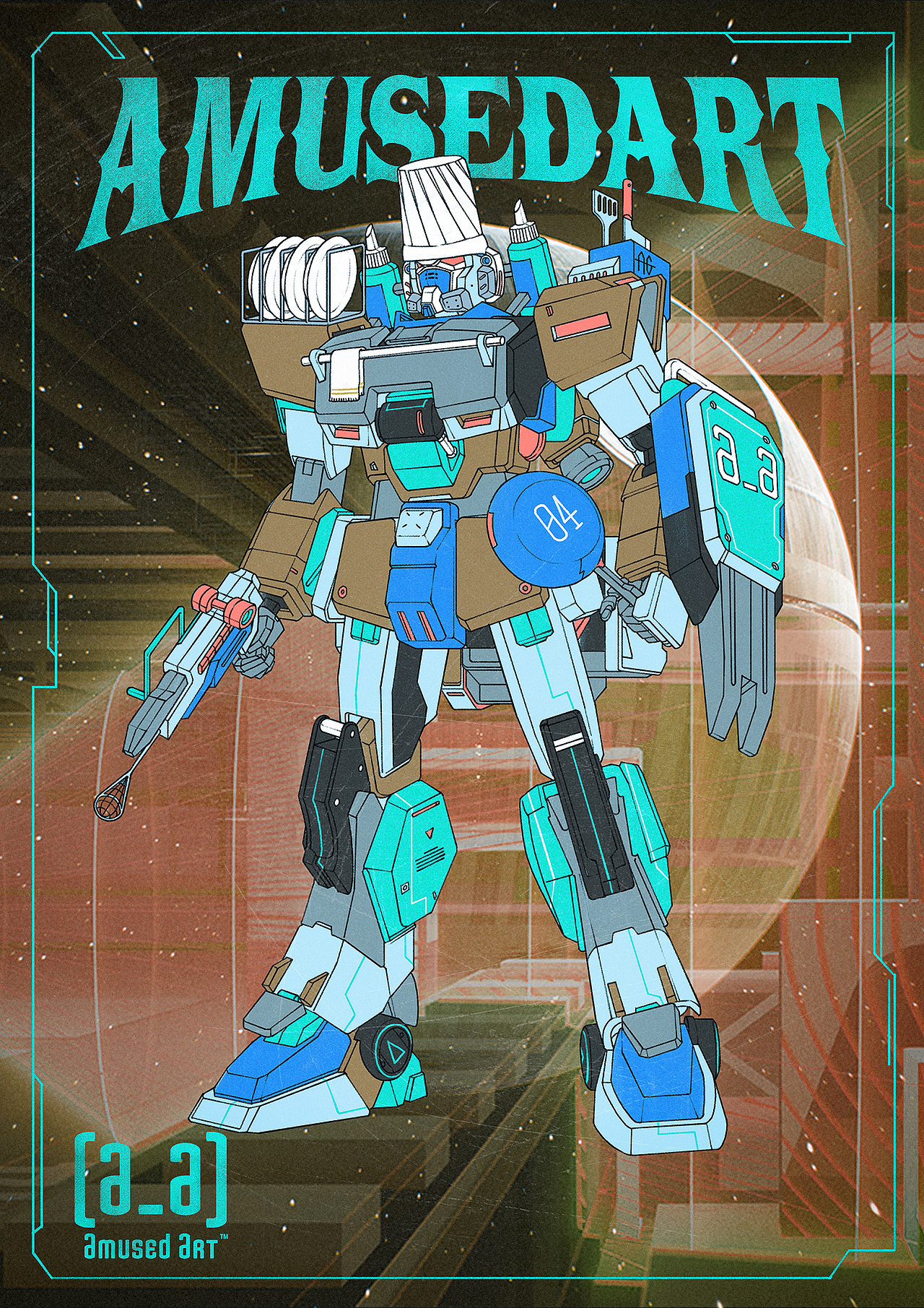 全职高达（图ZOTcwNzkyMTY=） - 商业插画 - 站酷设计师FCCK原创素材 - 站酷ZCOOL