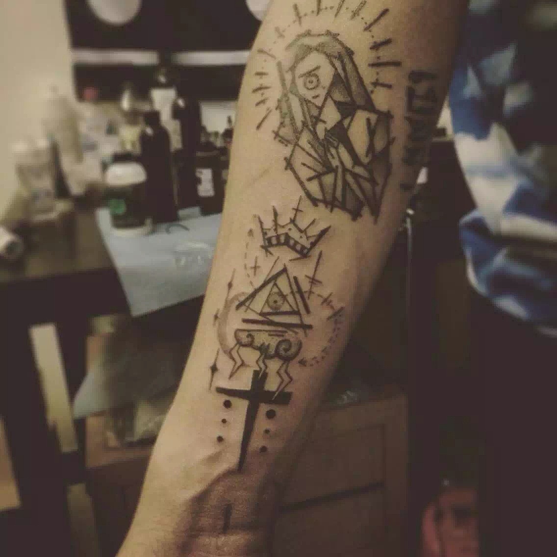 原创手绘 纹身图案设计（图ZMzU5MDc3NjA=） - 绘画 - 站酷设计师BLACK_TATTOO原创素材 - 站酷ZCOOL