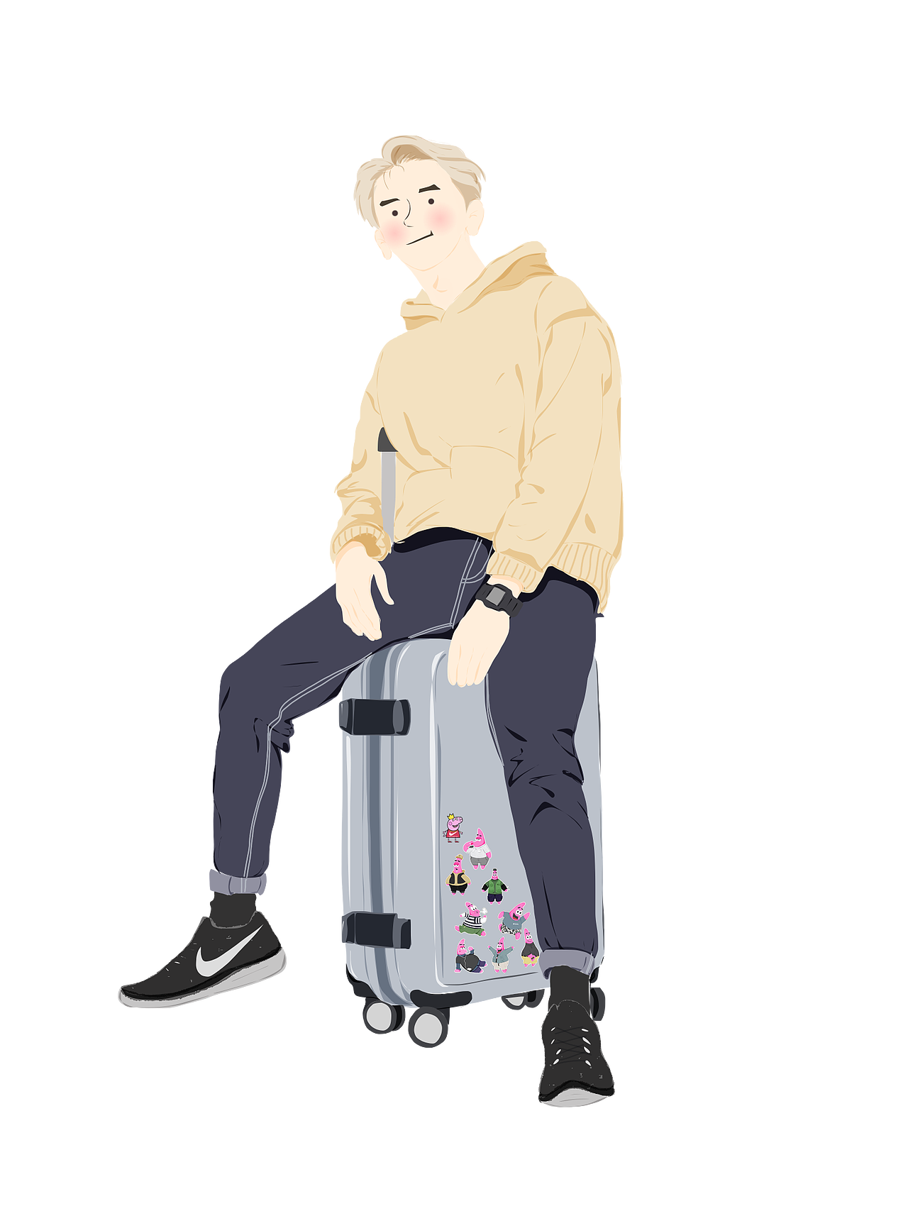 画自己 新的尝试（图ZMTMwMTc2MTMy） - 创作习作 - 站酷设计师偷心小贼原创素材 - 站酷ZCOOL