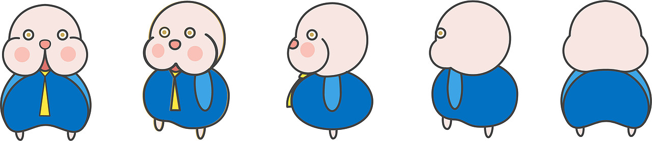 小海牛 五式图