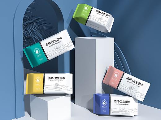 安洁芙消毒湿巾-安徽省第八届工业设计大赛参赛作品