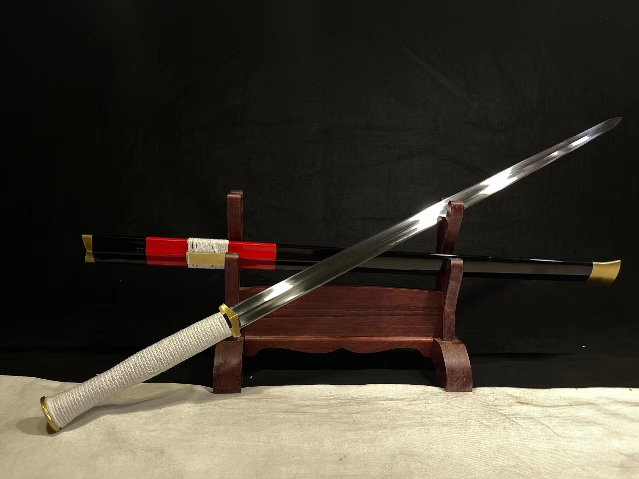 马王堆复古瓦面汉剑(自炼钢级别)