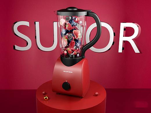 榨汁機(jī)建模（個(gè)人主頁(yè)-ZNDM1MTg0MjQ=） - 電子產(chǎn)品 - 站酷設(shè)計(jì)師大胡鴨原創(chuàng)素材 - 站酷ZCOOL