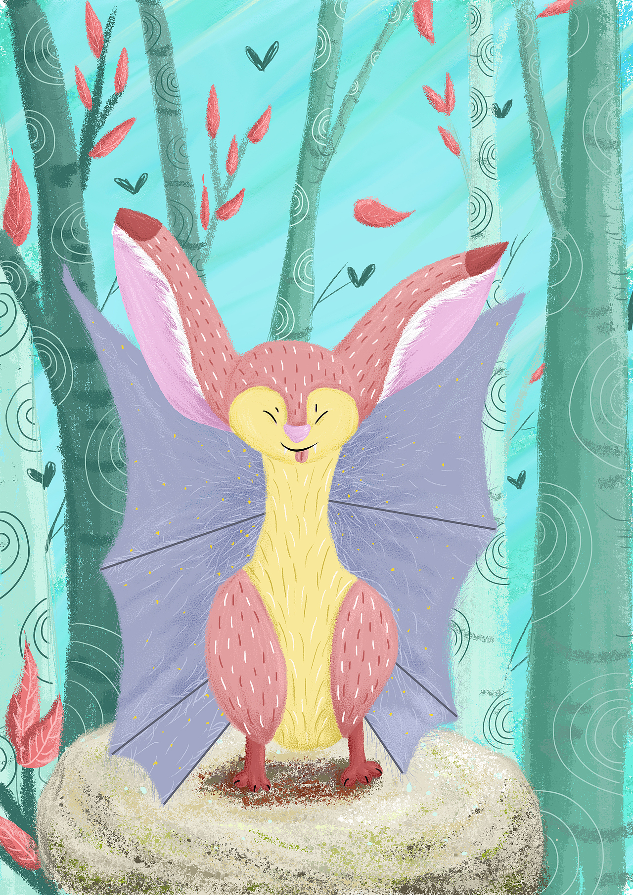 原创动物孤独系列之一