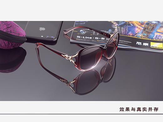产品摄影 实景拍摄 实景精修 太阳眼镜广告