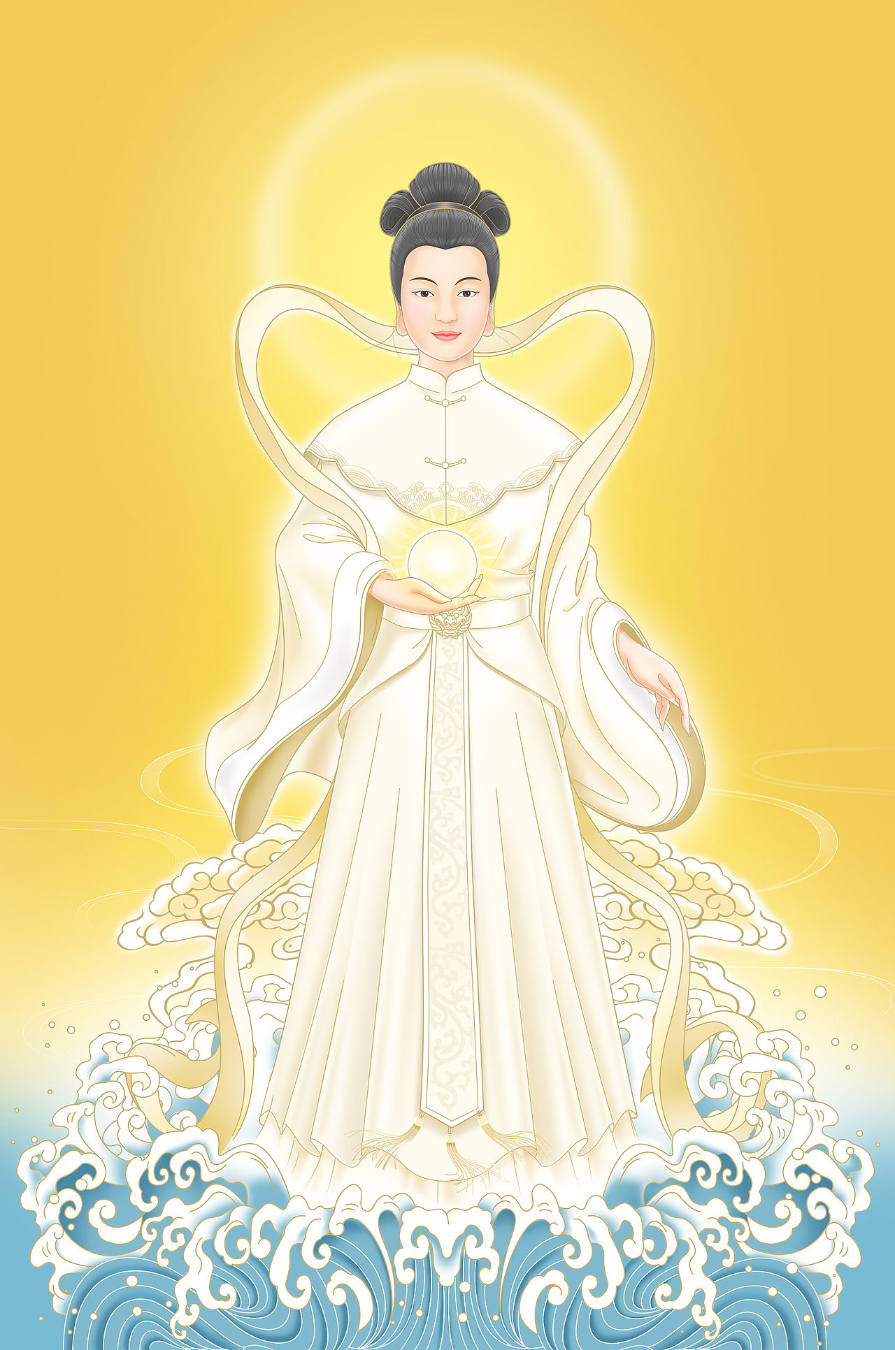 东海龙女三公主（图ZMjMxNjA1MjE2） - 艺术插画 - 站酷设计师阿升Jason原创素材 - 站酷ZCOOL