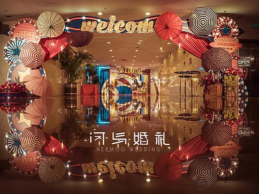 河马婚礼｜主题婚礼（红色＋蓝色＋黄色）