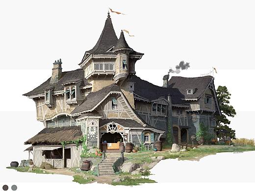 场景基础班主讲师陈克凡新图《Tom's Home》 