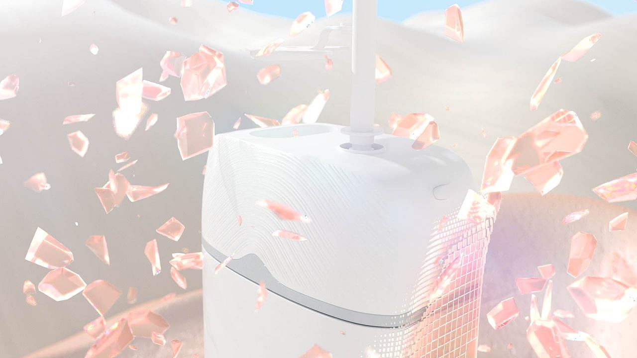 【电动冲牙器】高频脉冲，洁净颜值统一在线！