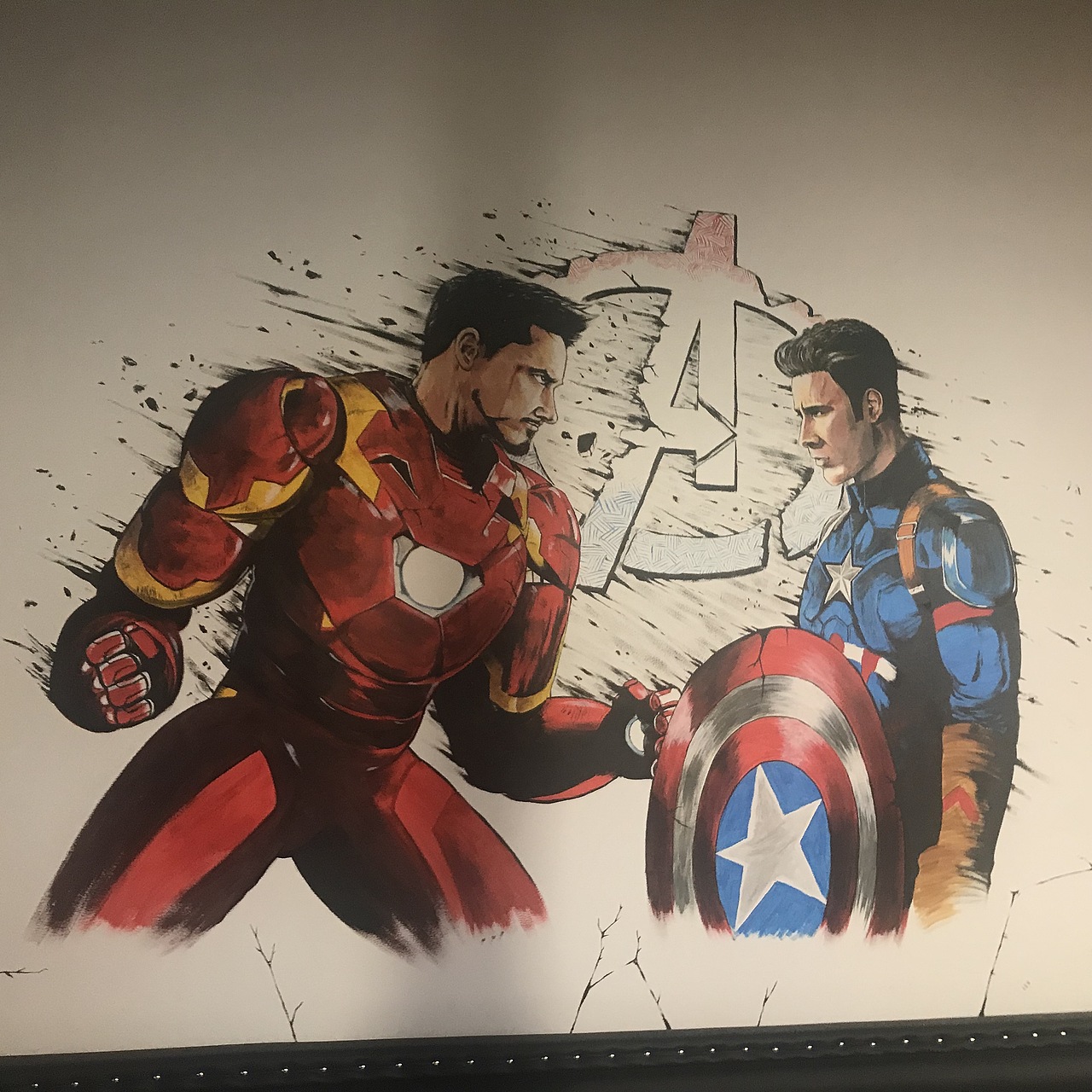 条件极差的环境下完成的海贼王主题墙绘 等（图ZMTYzNjEzMDQ0） - 新锐潮流插画 - 站酷设计师百威大聖原创素材 - 站酷ZCOOL