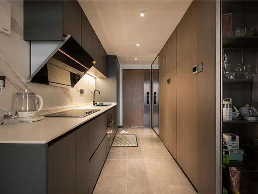 85m²现代风复式住宅，低调沉稳、高级时尚的两人居