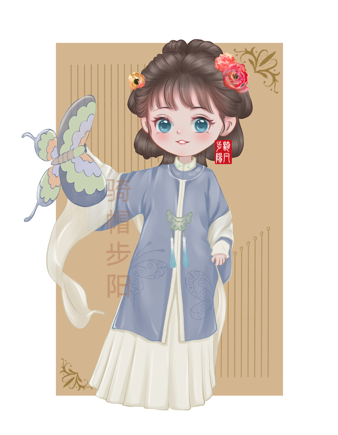 古風(fēng)Q版人物2（圖ZMzcwNzU0MDc2） - 創(chuàng)作習(xí)作 - 站酷設(shè)計(jì)師Swolik原創(chuàng)素材 - 站酷ZCOOL