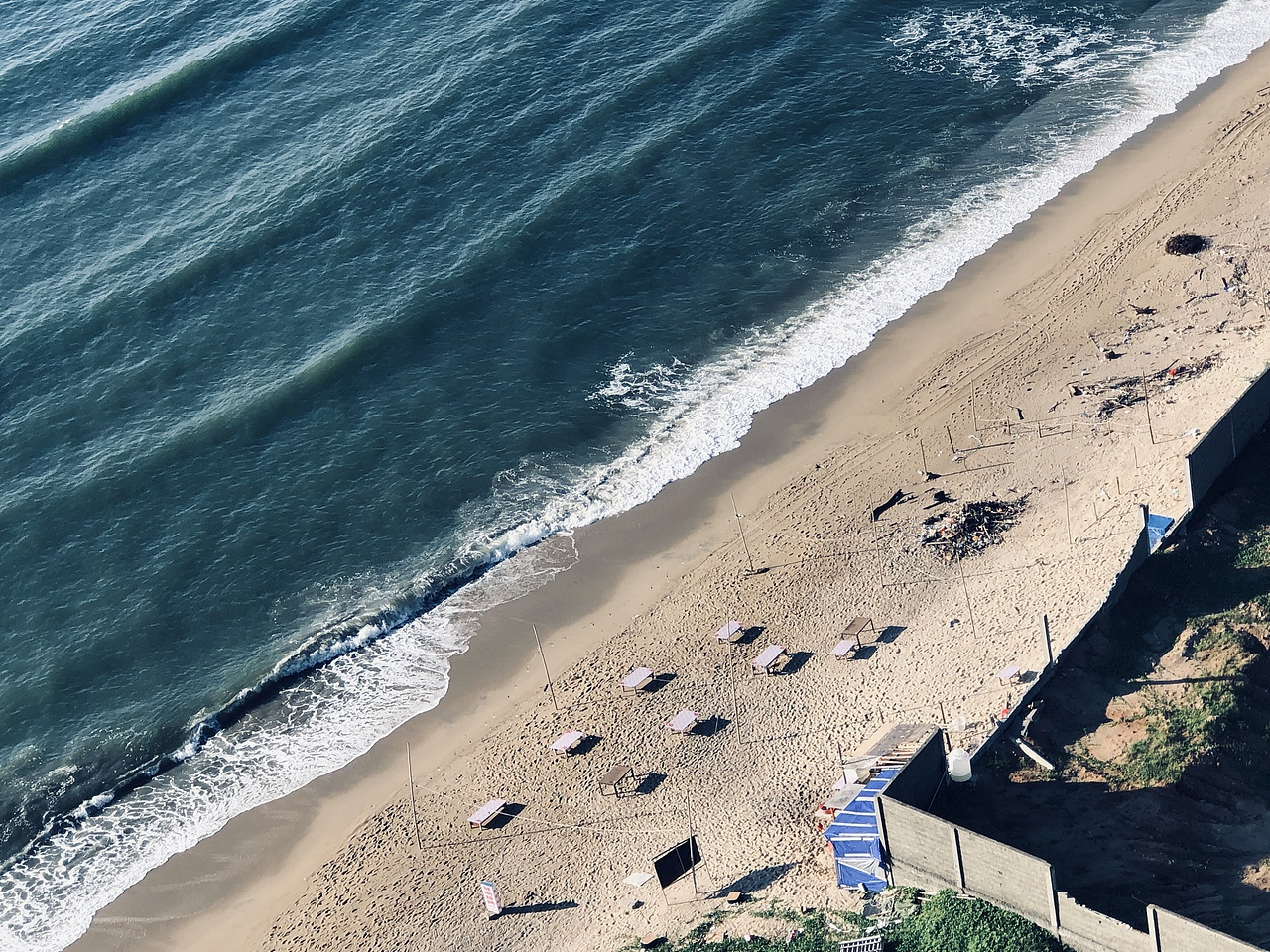 天空和海，不一样的蓝