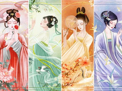 古风美人系列—《豆蔻少女》